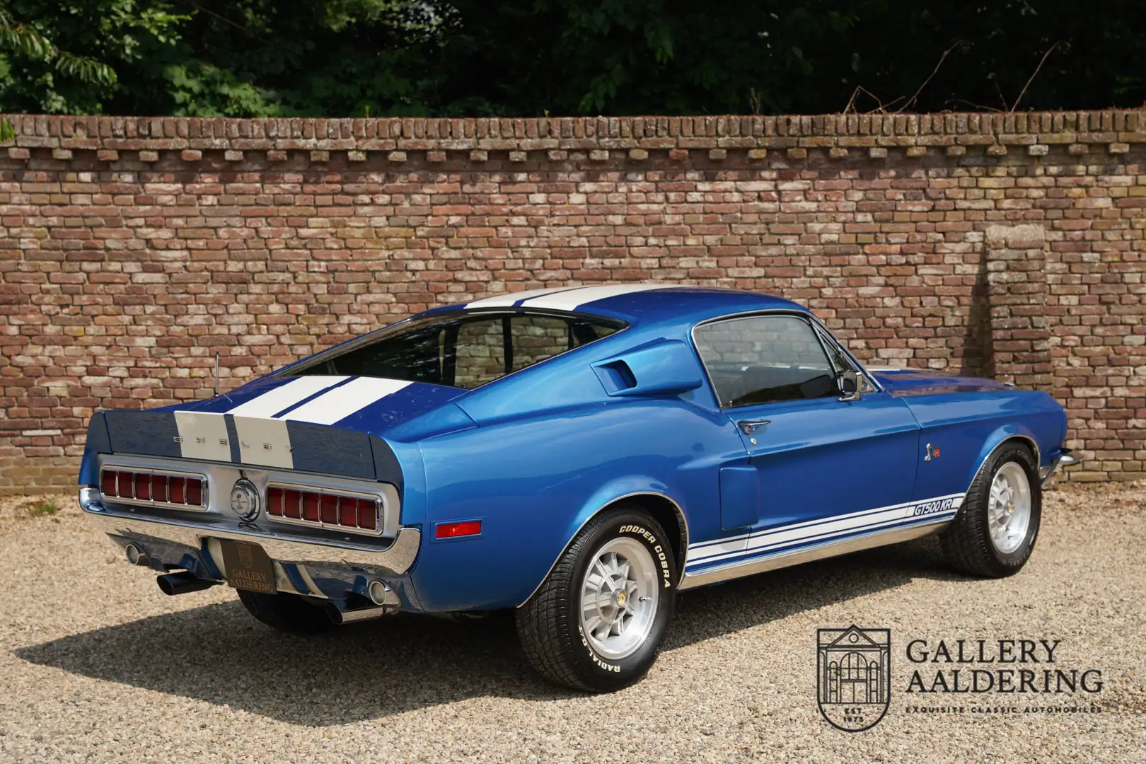 Ford Mustang Shelby GT500 Fastback Marti Report, Matching Numbe Blauw - 2