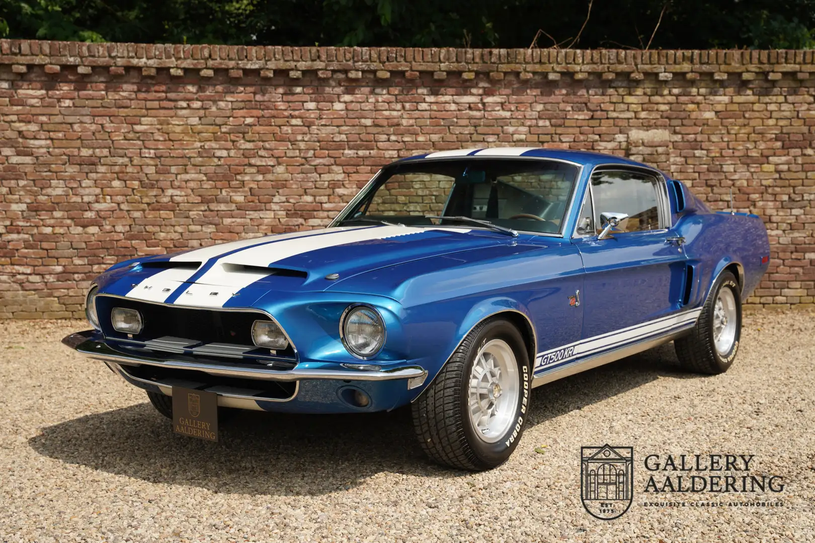 Ford Mustang Shelby GT500 Fastback Marti Report, Matching Numbe Blauw - 1
