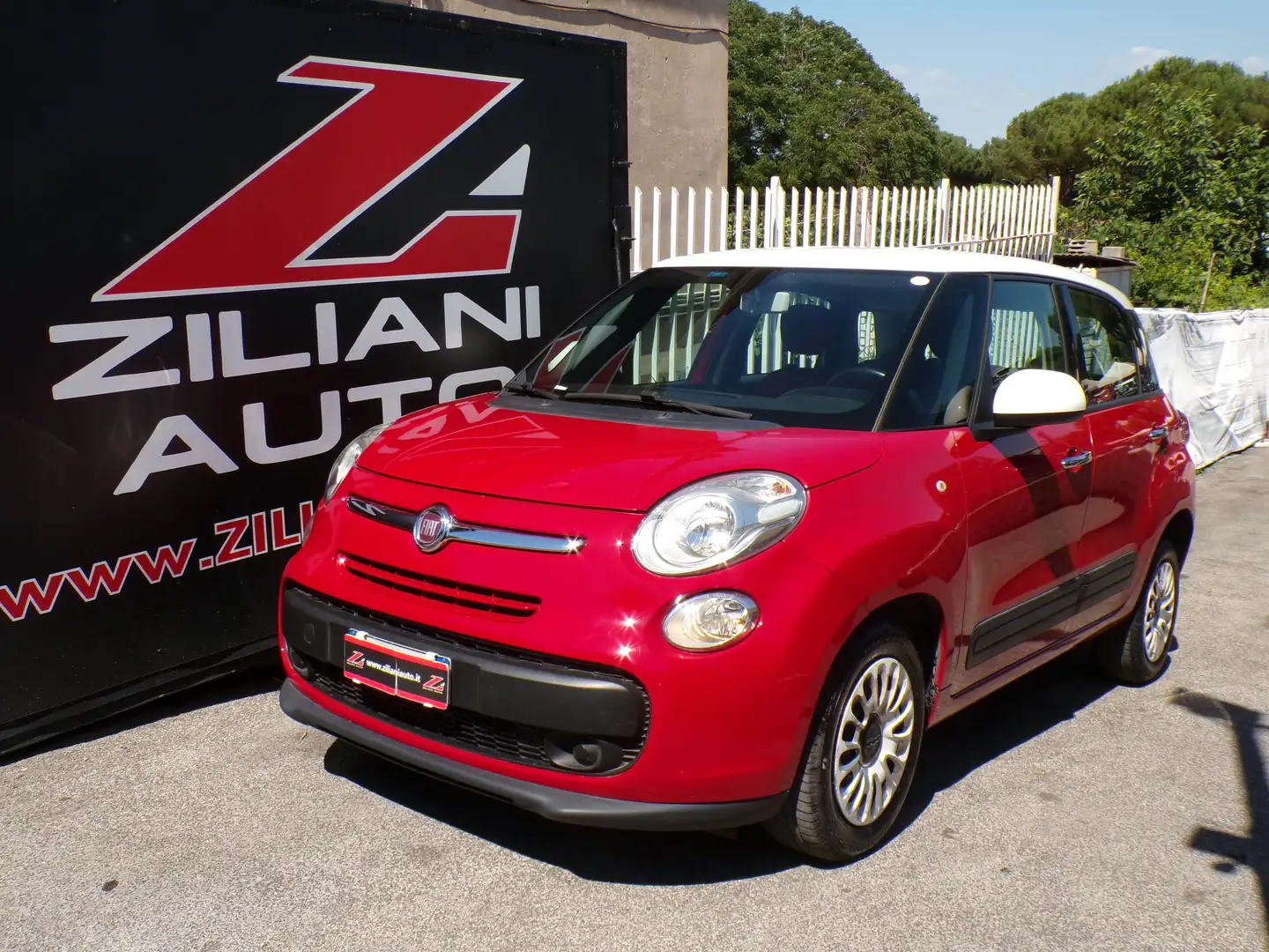 Fiat 500L 1.3 mjt 85cv ..BLUETOOTH..QUALSIASI PROVA.. Rosso - 1
