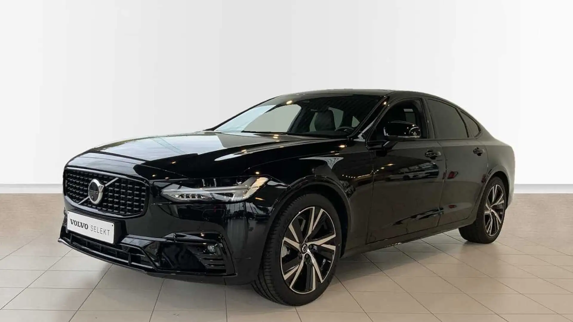 Volvo S90 Ultimate, B4 mild hybrid, Benzine, Dark + 360° Cam Zwart - 1