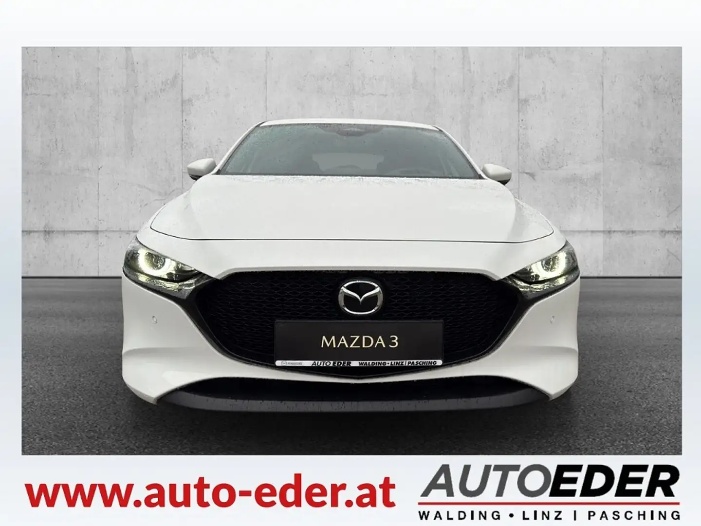 Mazda 3 Mazda3 e-Skyactiv-G140 Centre-Line Weiß - 2