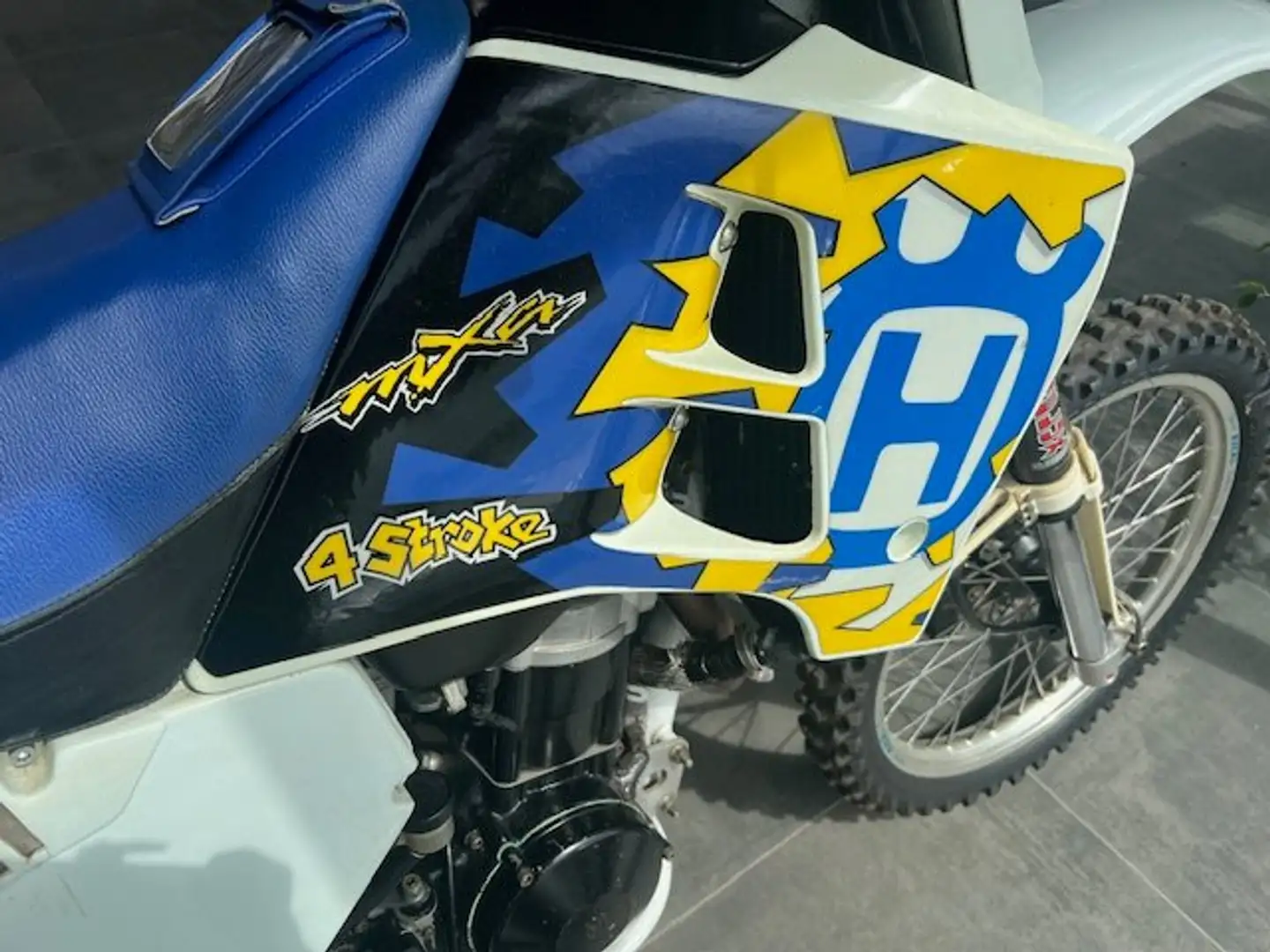 Husqvarna TE 610 CROSS Biały - 2