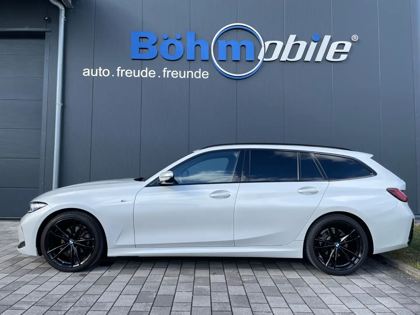 BMW 320 xD Touring/M-Sport/Pano/ACC/AHK/STDHZG/NP 82 Blanco - 1