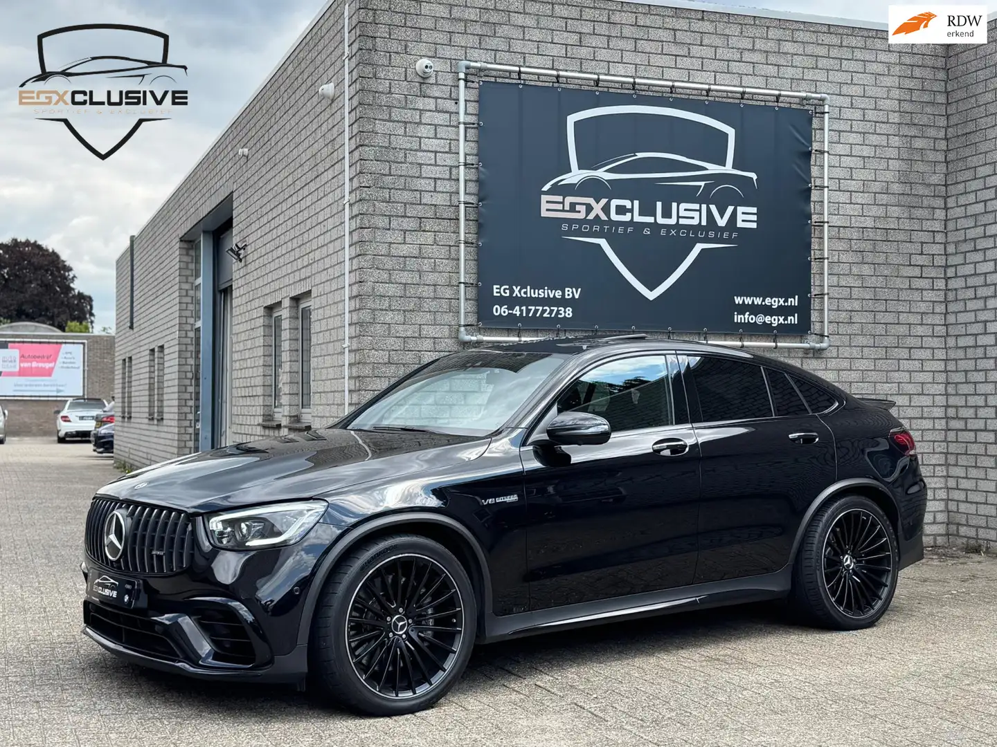 Mercedes-Benz GLC 63 AMG Coupé 4MATIC+ Premium Plus PANO | ACC | LANE | BLI Noir - 1