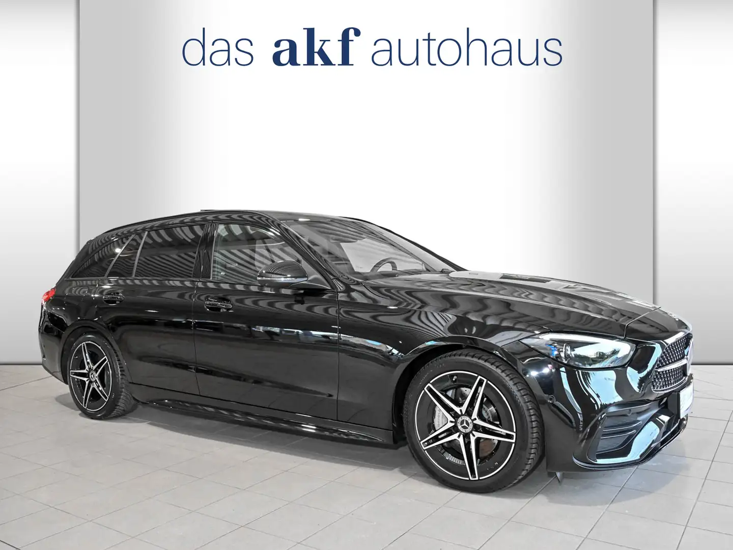 Mercedes-Benz C 180 T Aut. Edition AMG Line-Navi*AHK*360° Kamera Schwarz - 2