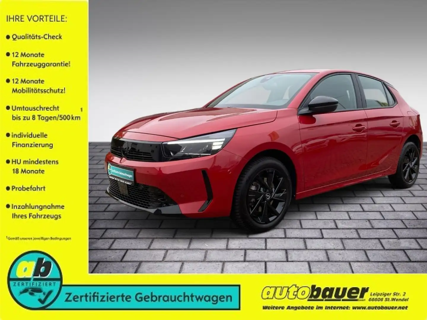 Opel Corsa GS Rosso - 1