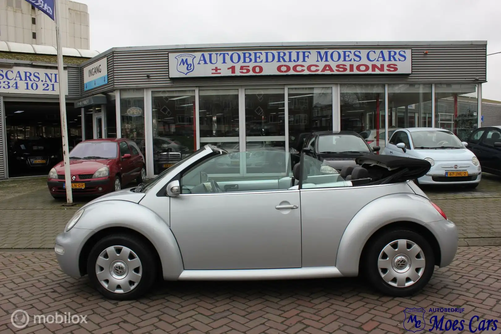 Volkswagen New Beetle Cabriolet 1.6 Turijn Comfort Grijs - 1