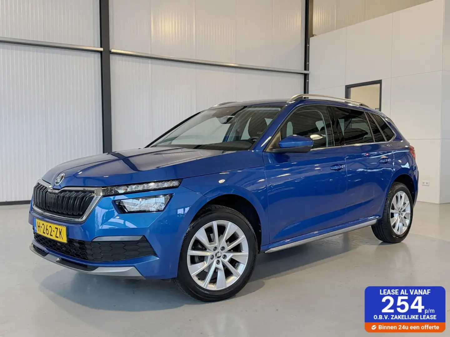 Skoda Kamiq 1.0 TSI Greentech 85kW DSG Style Blauw - 1