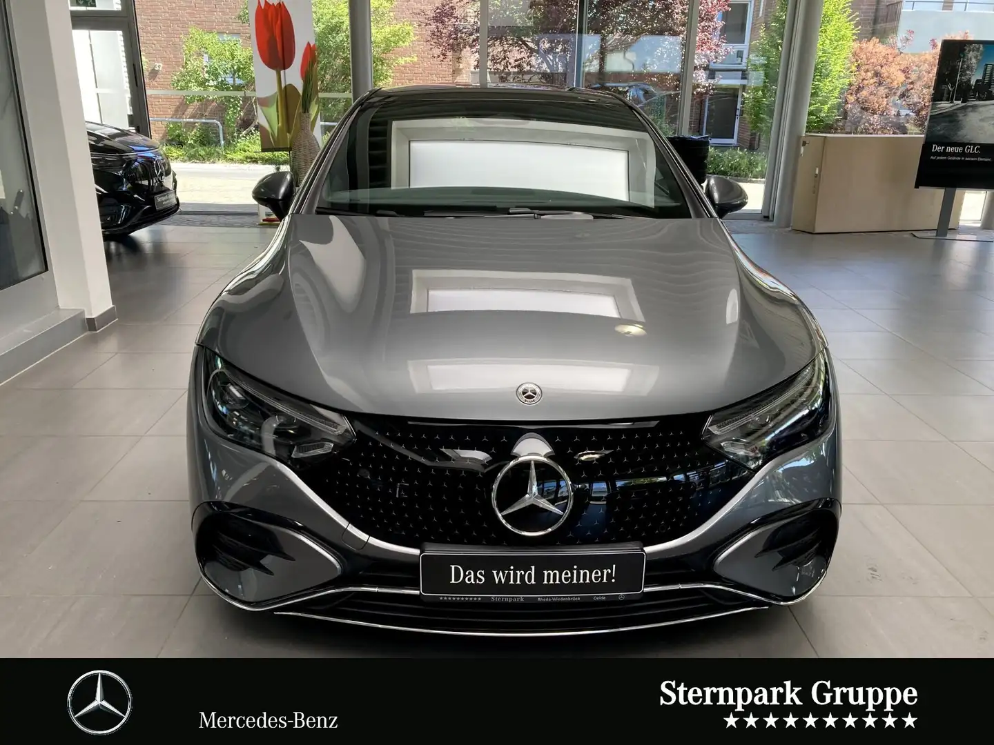 Mercedes-Benz EQE 300 EQE 300 AMG Pano+HAL4,5°+DLight+Burm+Memory+Dist Сірий - 2