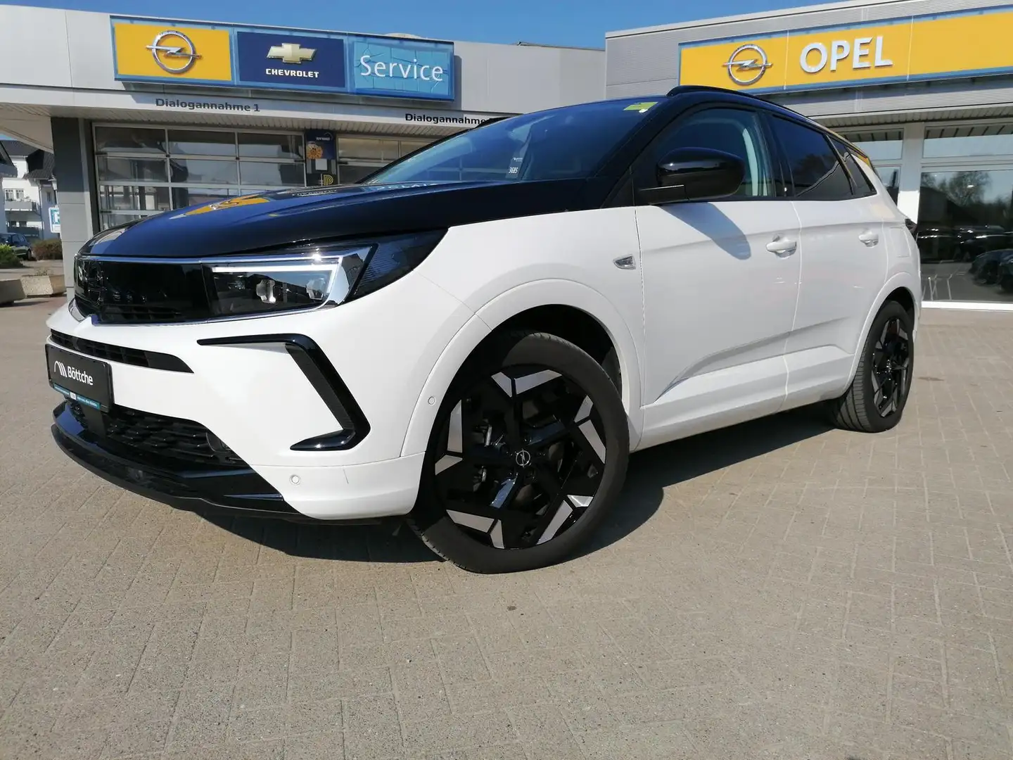 Opel Grandland 1.6 GSe Plug-in Hybrid 4x4 AT/AHK/LED/Navi/Shz/Kli Blanc - 2