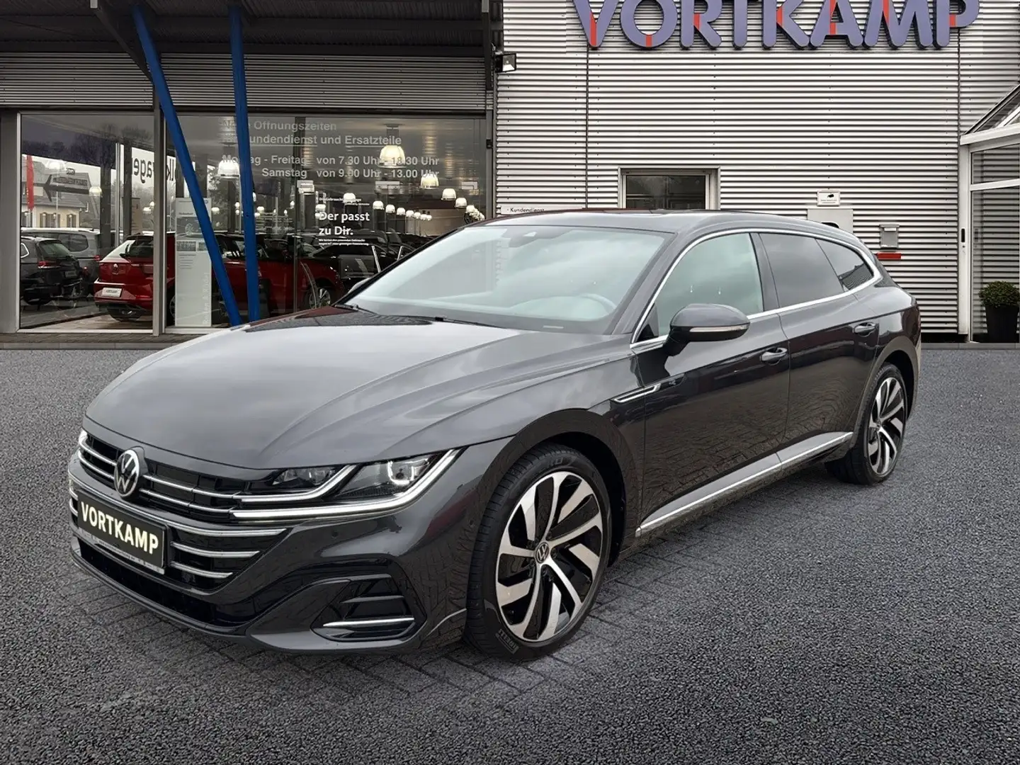 Volkswagen Arteon SB R-Line eHybrid Pano/AHK/EasyOpen Grau - 2