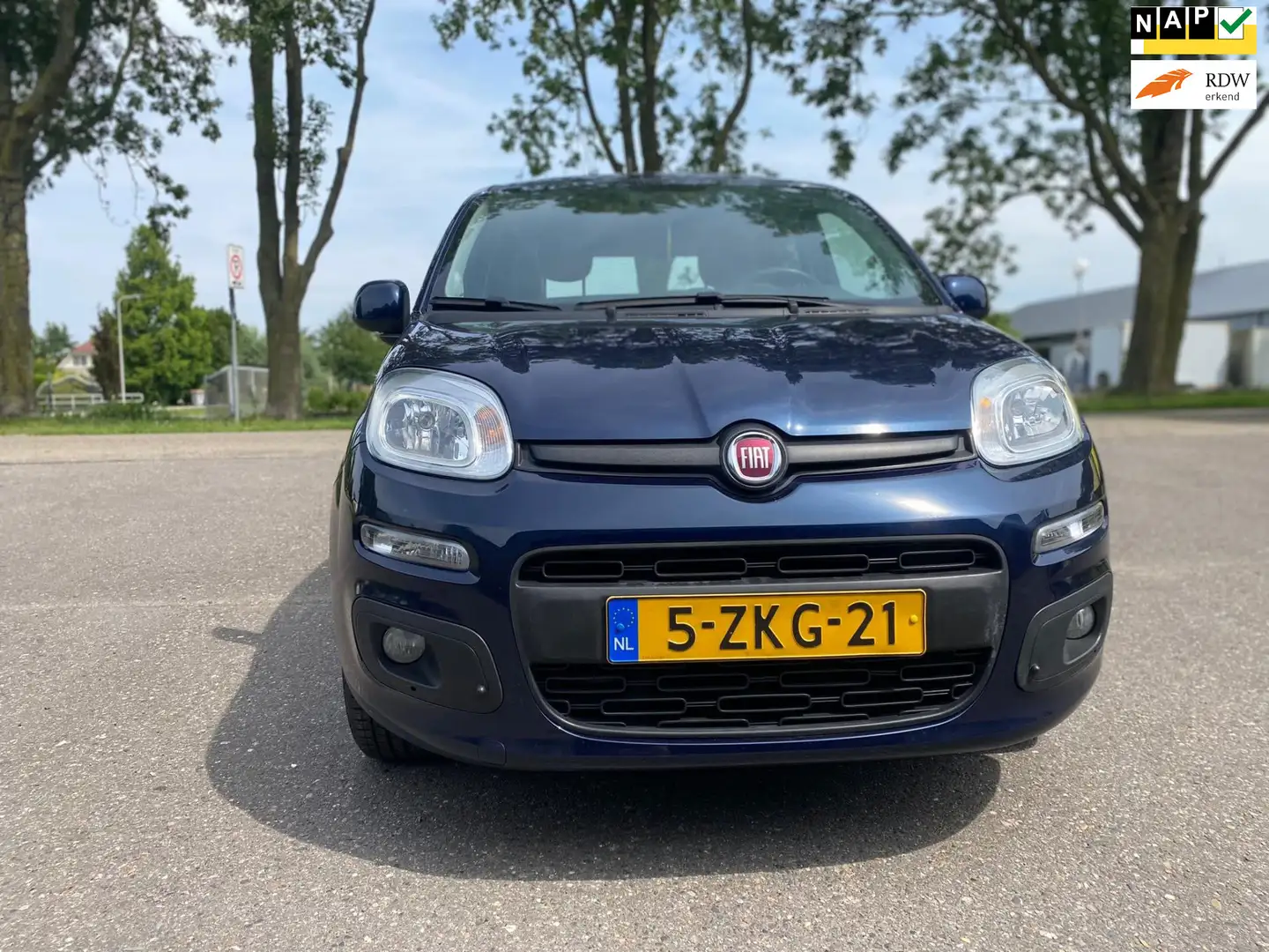 Fiat Panda 0.9 TwinAir Lounge - AUTOMAAT-TREKHAAK-LAGE KILOME Blauw - 1