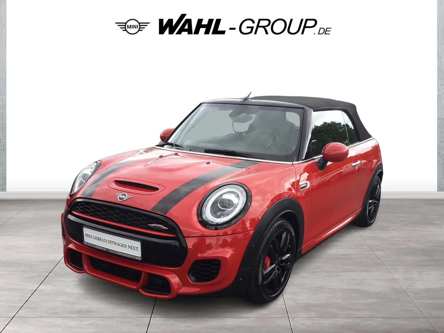 MINI John Cooper Works Cabrio John Cooper Works CABRIO AUT LEDER NAVI PROF LED G Červená - 1