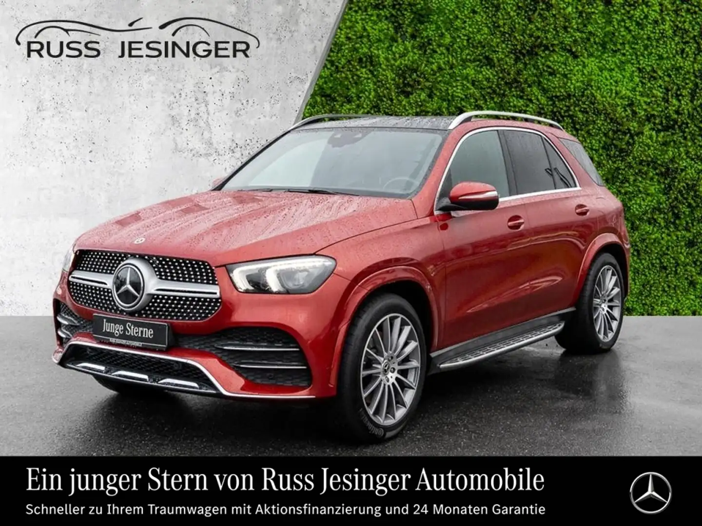 Mercedes-Benz GLE 350 e 4M AMG Line *AHK*MBUX*LED*Navi*Pano* Kırmızı - 1