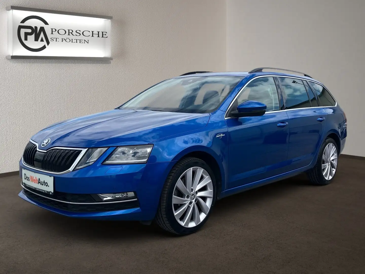 Skoda Octavia 4x4 L&K TDI DSG Blauw - 2