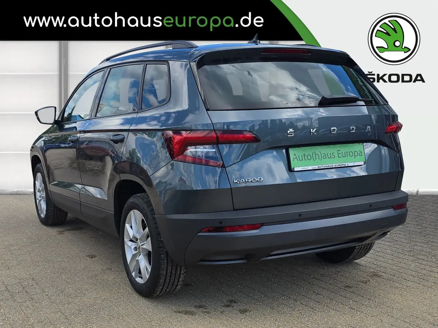 Skoda Karoq 1.5 TSI DSG Ambition KlimaA CarPlay LHZ SHZ PDC LE Gris - 2