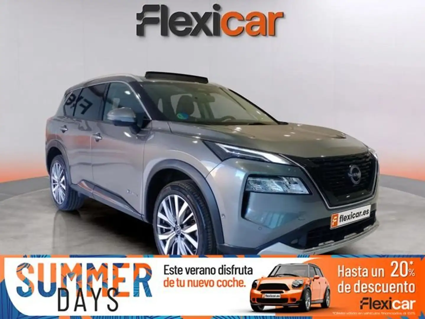 Nissan X-Trail 5pl+1.5+e-4ORCE+158kW+4x4+A%2FT+Tekna Gris - 1