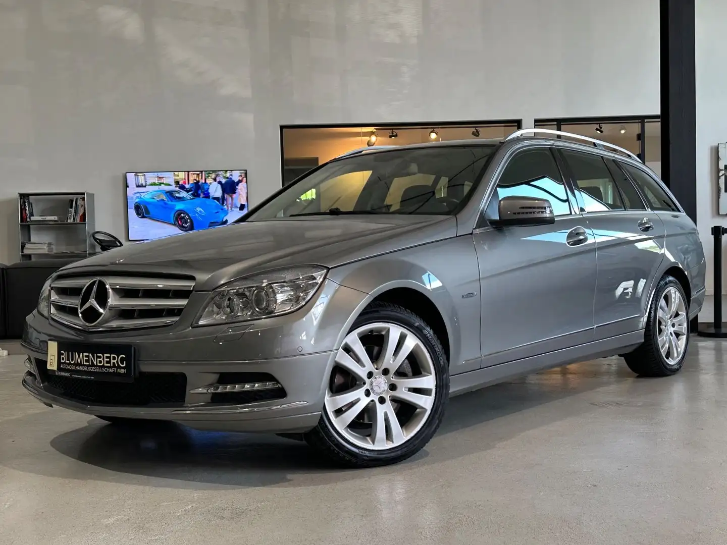 Mercedes-Benz C 200 T CGI  BlueEfficiency *Navi,Schiebed.,PDC* Silber - 1