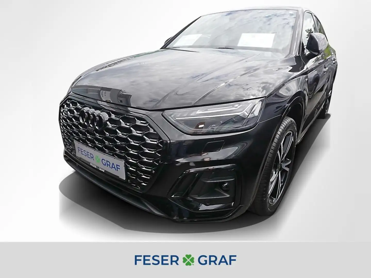 Audi Q5 Sportback 40 TDI qu 2x S line AHK Matrix RüKa Schwarz - 1