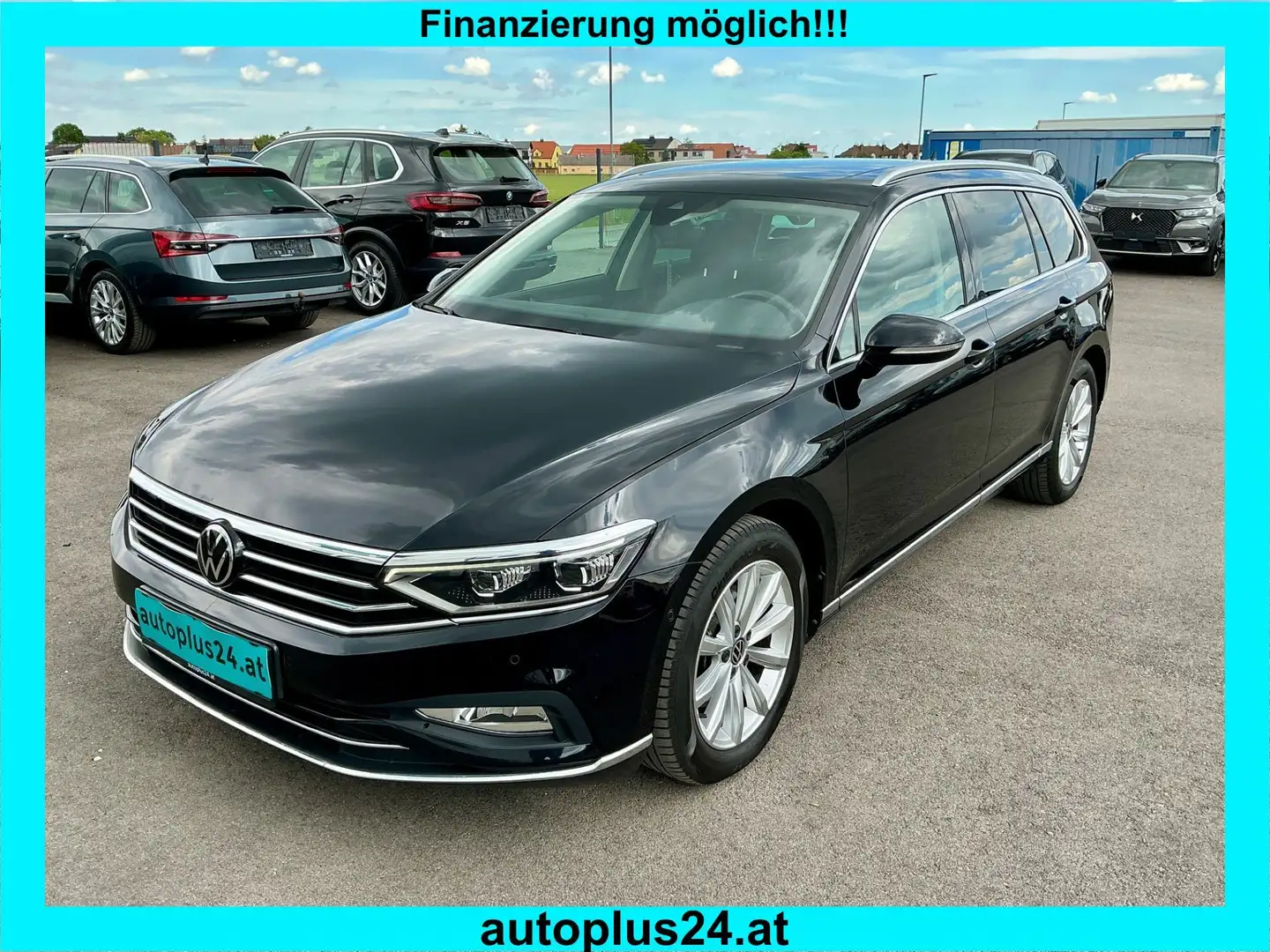 Volkswagen Passat Variant Elegance 2,0 SCR TDI DSG Schwarz - 1