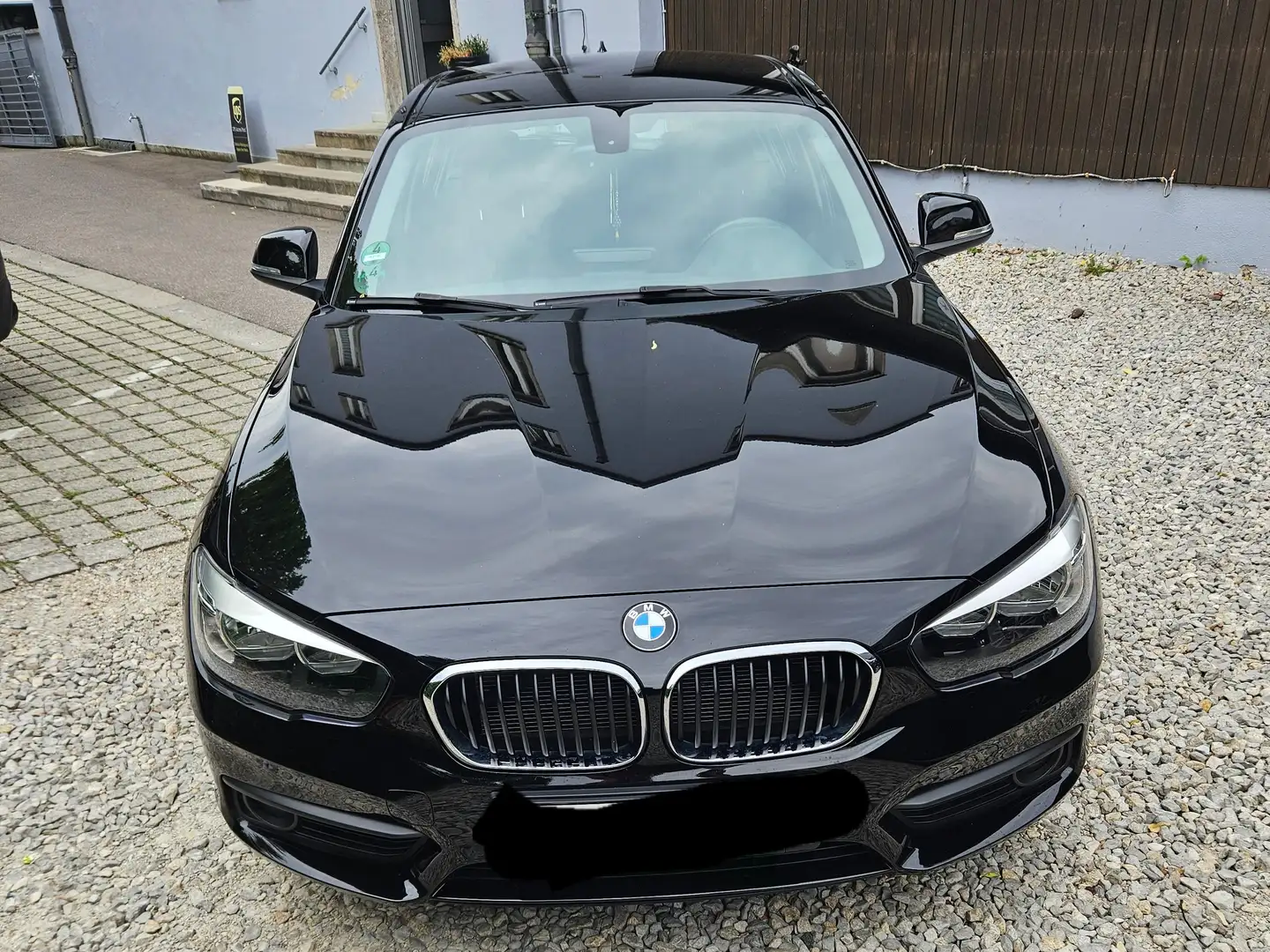 BMW 118 118i Advantage Schwarz - 1