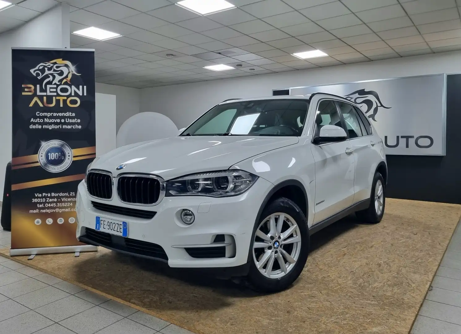 BMW X5 xDrive25d Luxury Bianco - 1