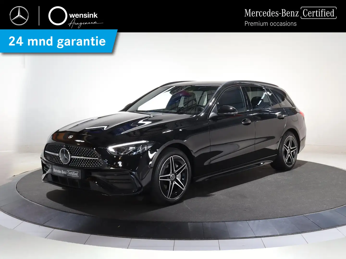 Mercedes-Benz C 300 300e Estate Business Solution AMG | Rij assistenti Zwart - 1
