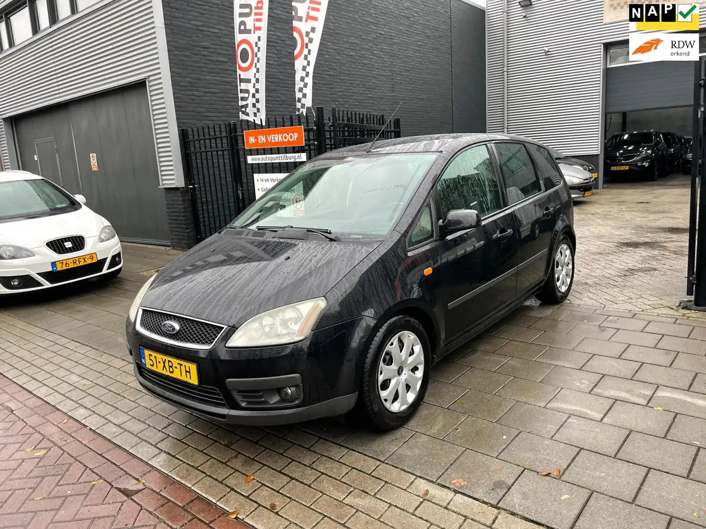 Ford Focus C-Max 1.8-16V Futura Trekhaak Airco NAP APK Schwarz - 1