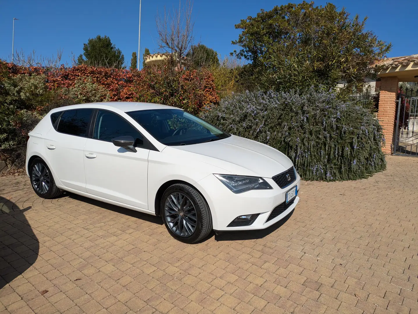 SEAT Leon Leon III 2013 5p 1.4 tgi Connect s Bianco - 2