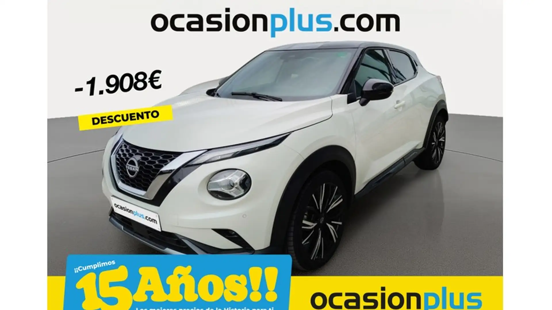 Nissan Juke 1.0 DIG-T N-Design Black 4x2 114 Blanco - 1