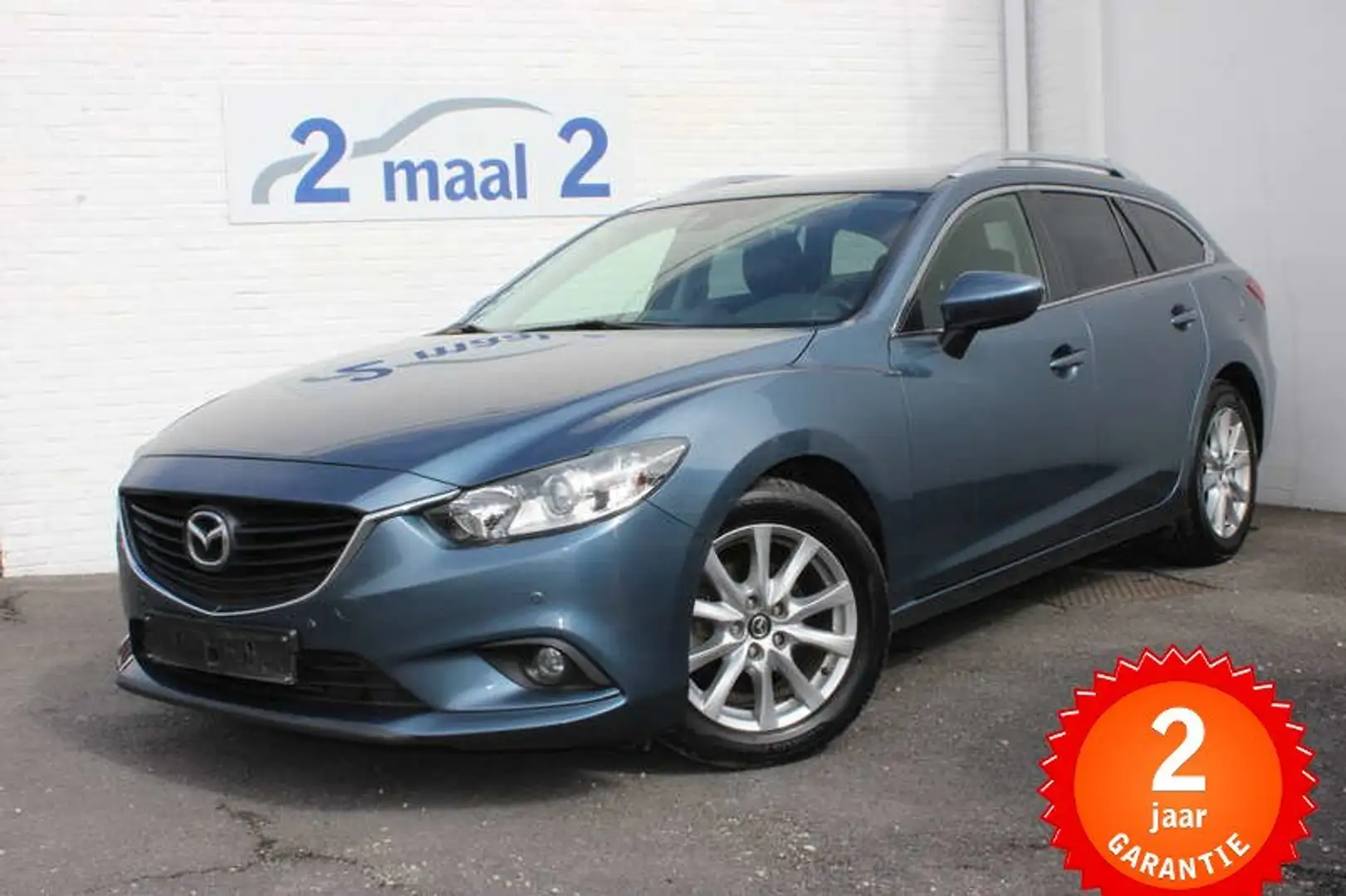 Mazda 6 2.2 CDVi Automaat/Cruise 2 JAAR garantie! Bleu - 1