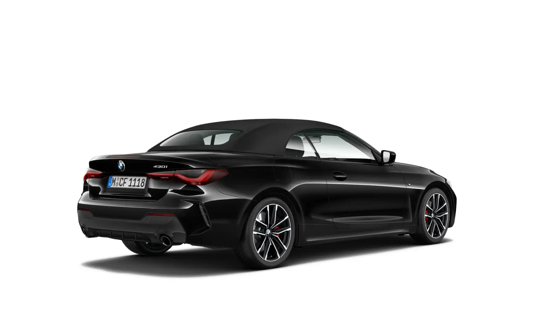 BMW 430 4-serie Cabrio 430i | M SPORTPAKKET | AIR COLLAR | Zwart - 2