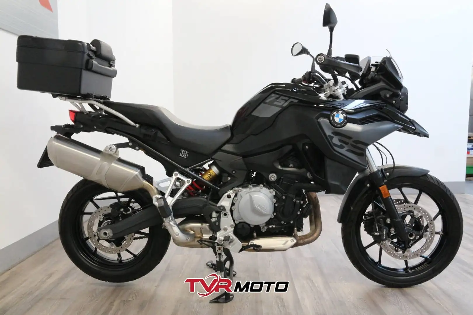 BMW F 750 GS F 750  Triple Black Abs my21 Blanc - 2