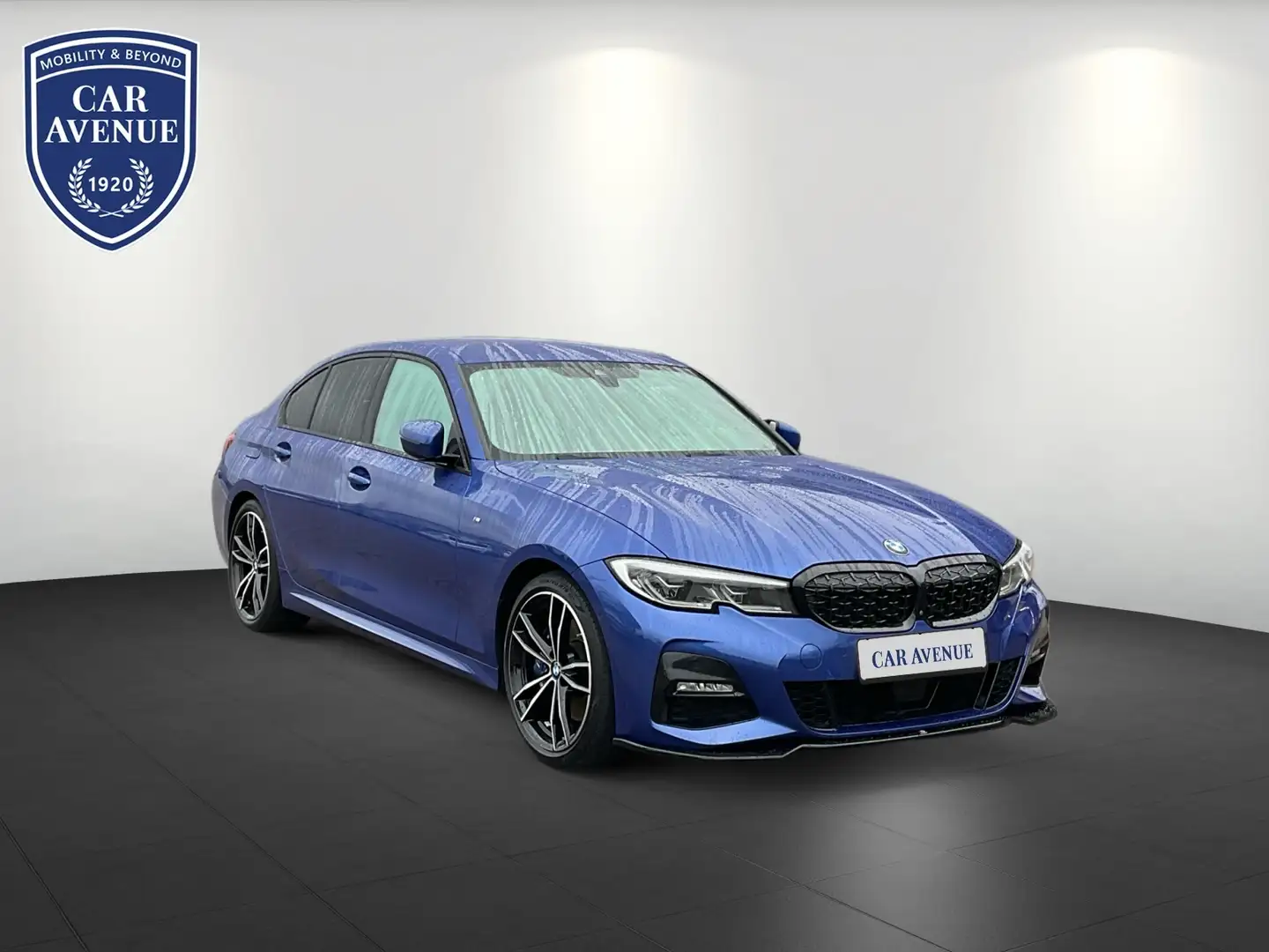 BMW 330 i M Sport Laser Sportdiff Head Up Bleu - 2