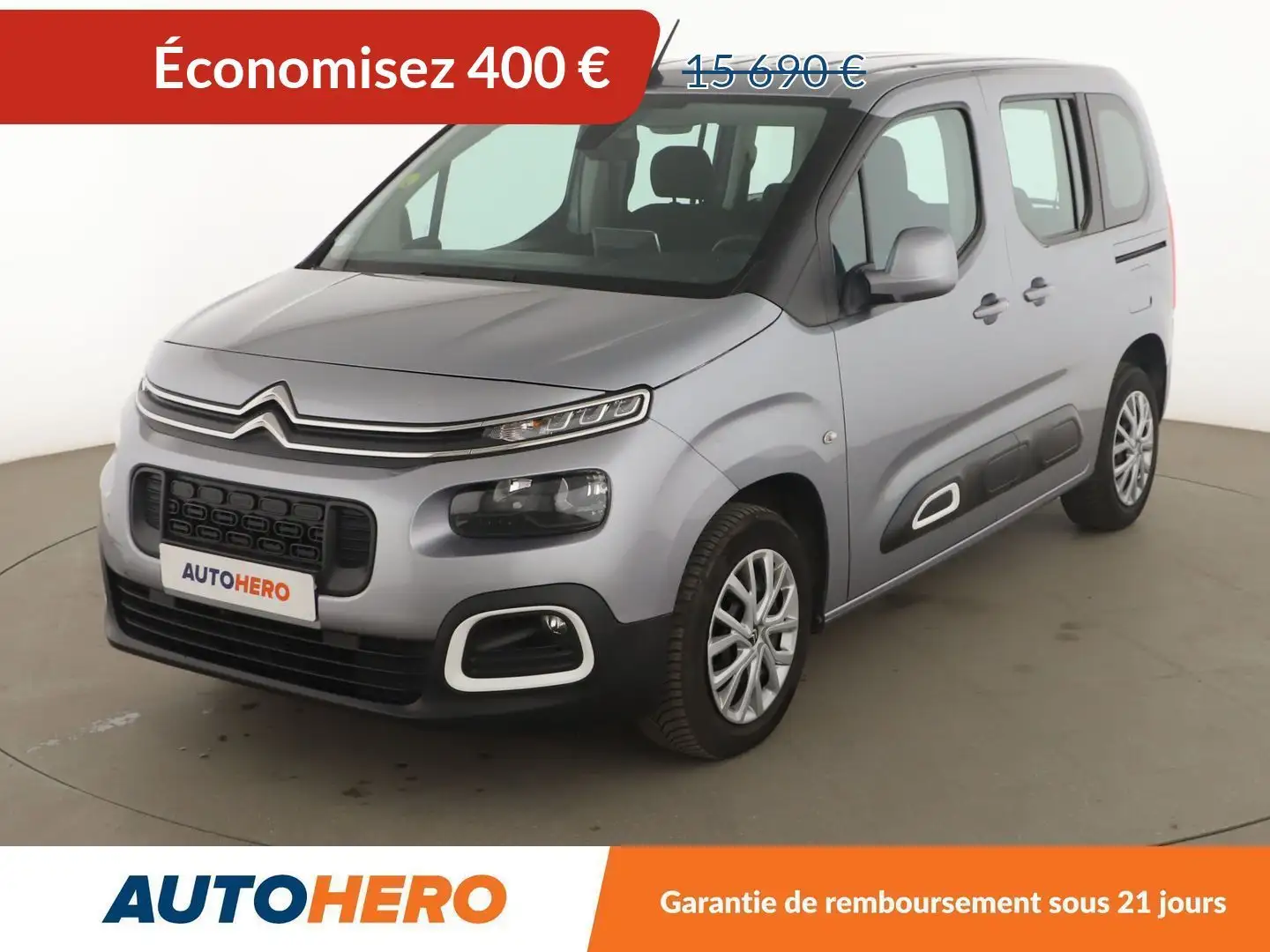 Dangel Berlingo Multispace Taille M 1.5 Blue-HDi Feel Gris - 1