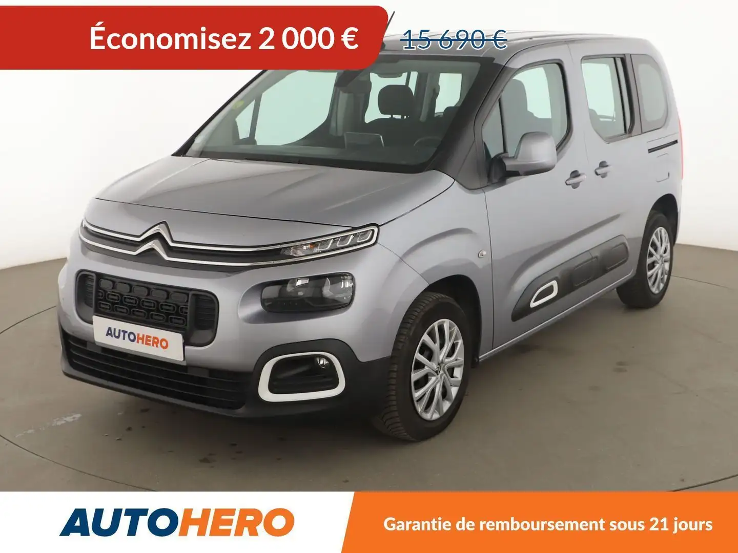 Dangel Berlingo Multispace Taille M 1.5 Blue-HDi Feel Grau - 1