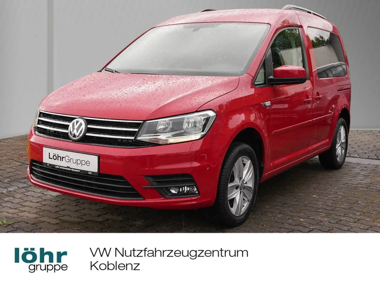 Volkswagen Caddy 1.4 TSI Comfortline Klima/SHZ/AppConnect Rouge - 1