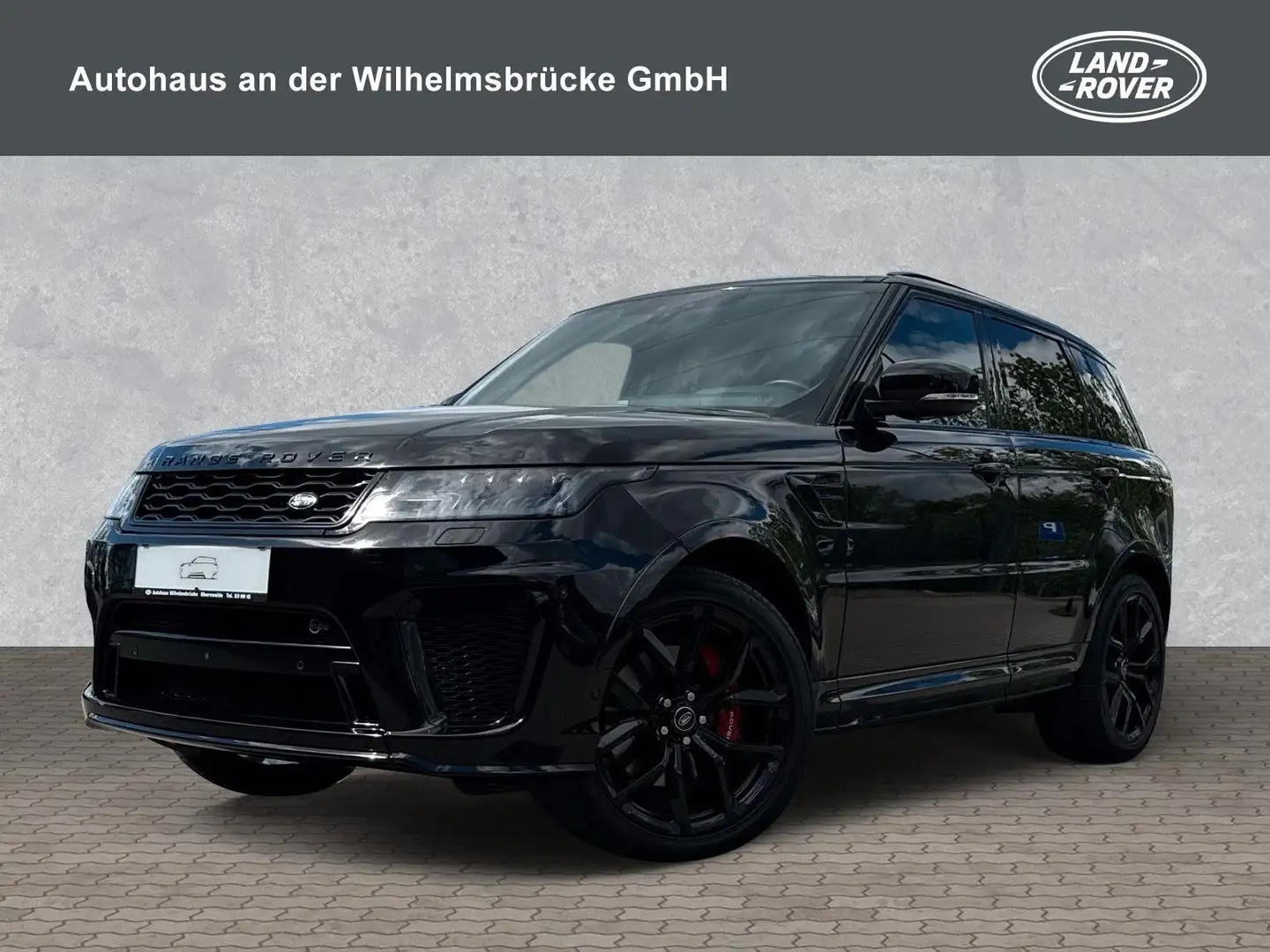Land Rover Range Rover Sport 5.0 P575 V8 SVR AHK/ACC Negro - 1