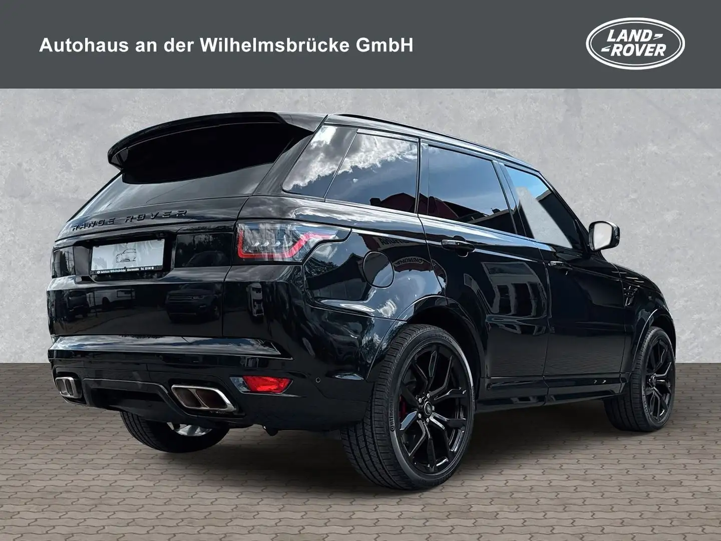 Land Rover Range Rover Sport 5.0 P575 V8 SVR AHK/ACC Negro - 2