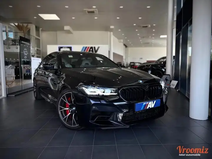 BMW M5 COMPÉTITION 4.4 V8 (F90) - 625CH - Toit Carbone - Feux LASER - PPF FACE AVANT