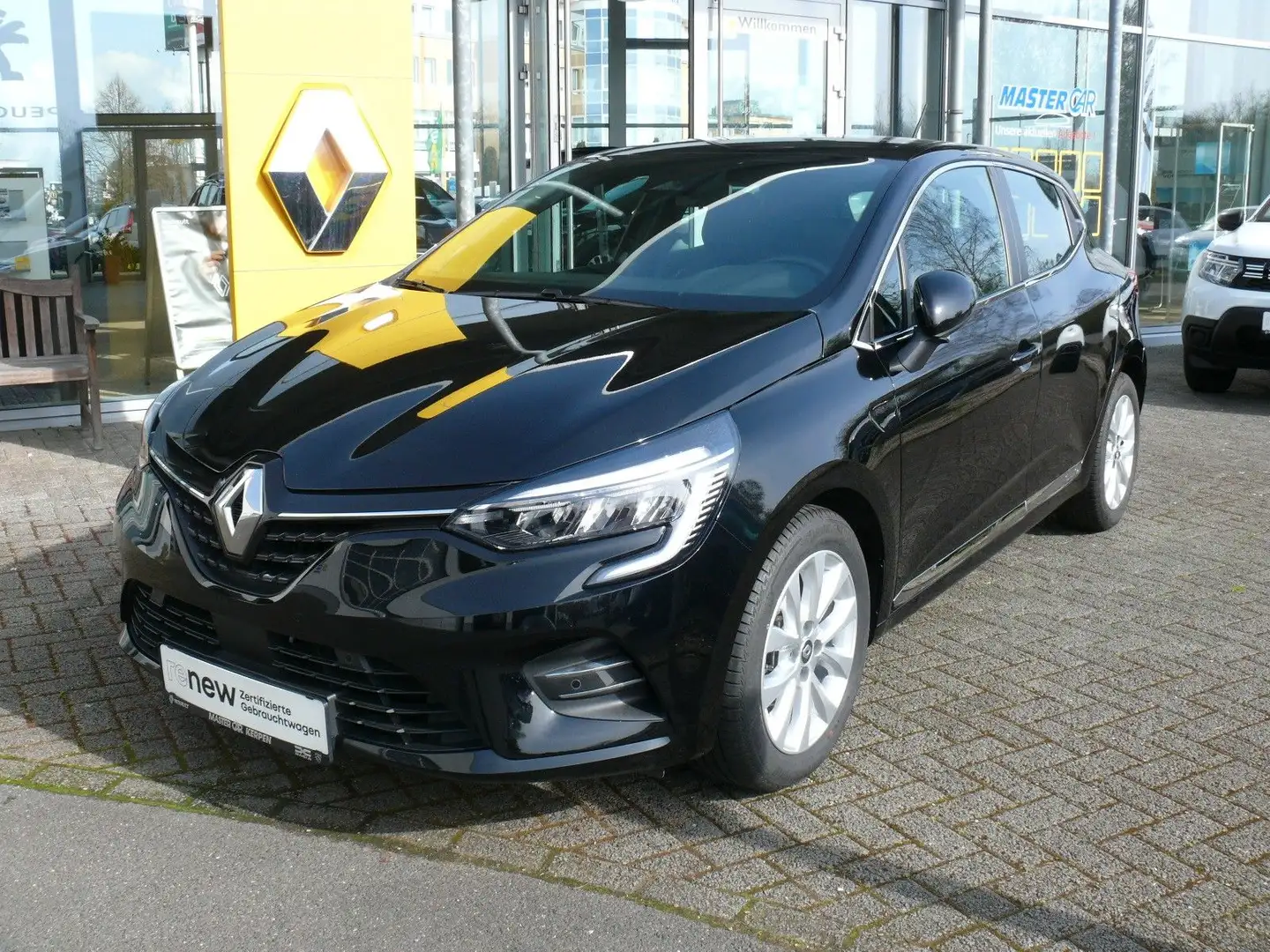 Renault Clio V Intens,Klima,Navi,Sitz/Lenkrad beheizbar, Negro - 1
