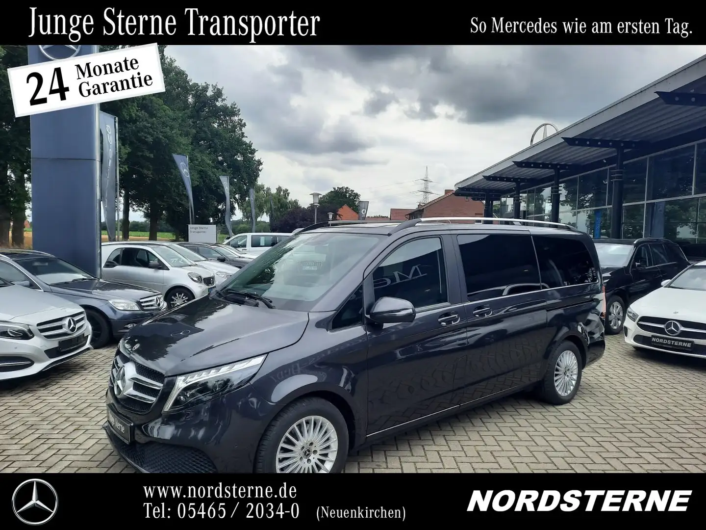 Mercedes-Benz V 220 V 220 d EDITION Lang LED ILS 7Sitzer Liegepaket Gri - 1