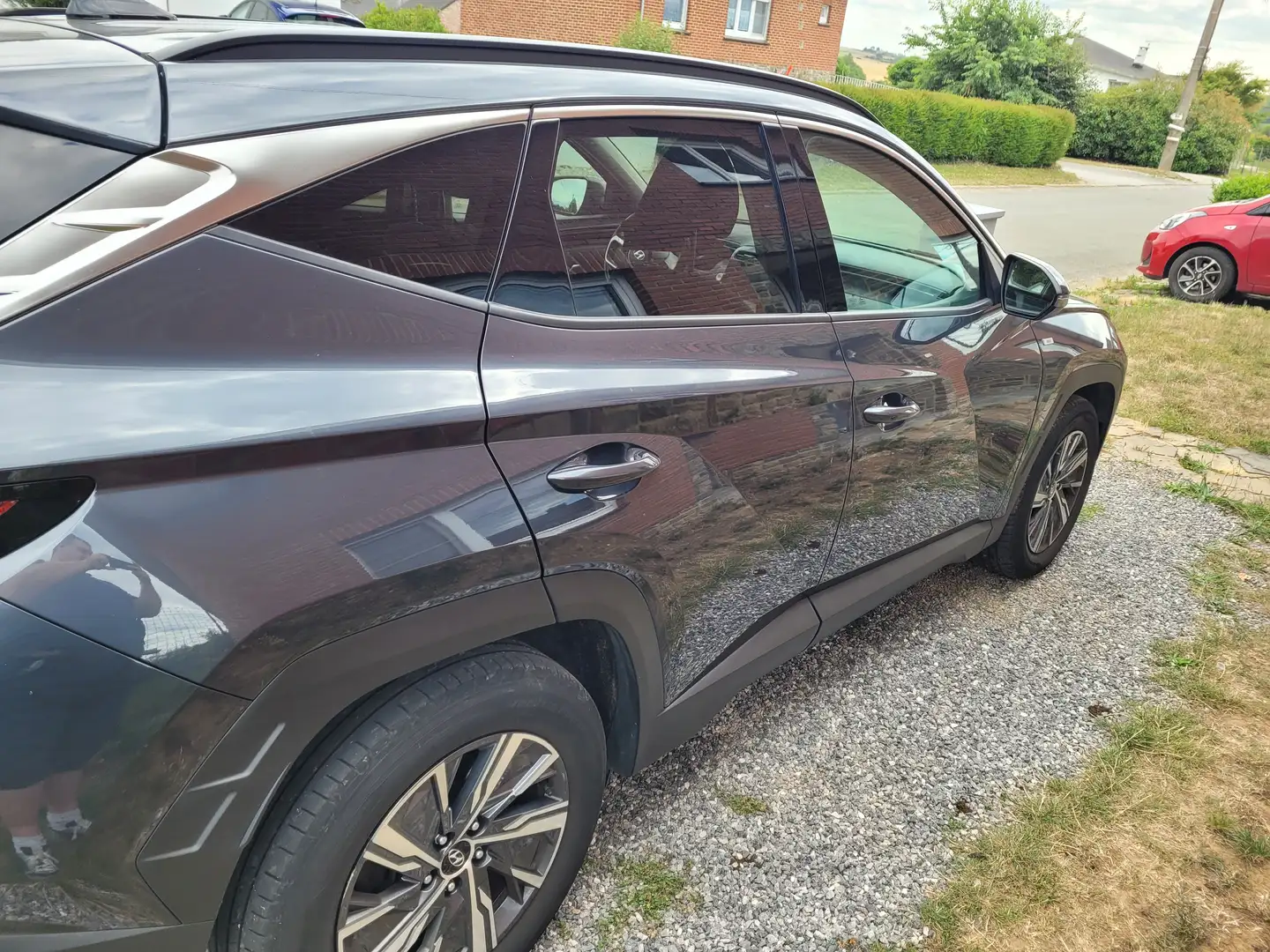 Hyundai TUCSON Tucson 1.6 CRDi MHEV Feel DCT Gris - 2