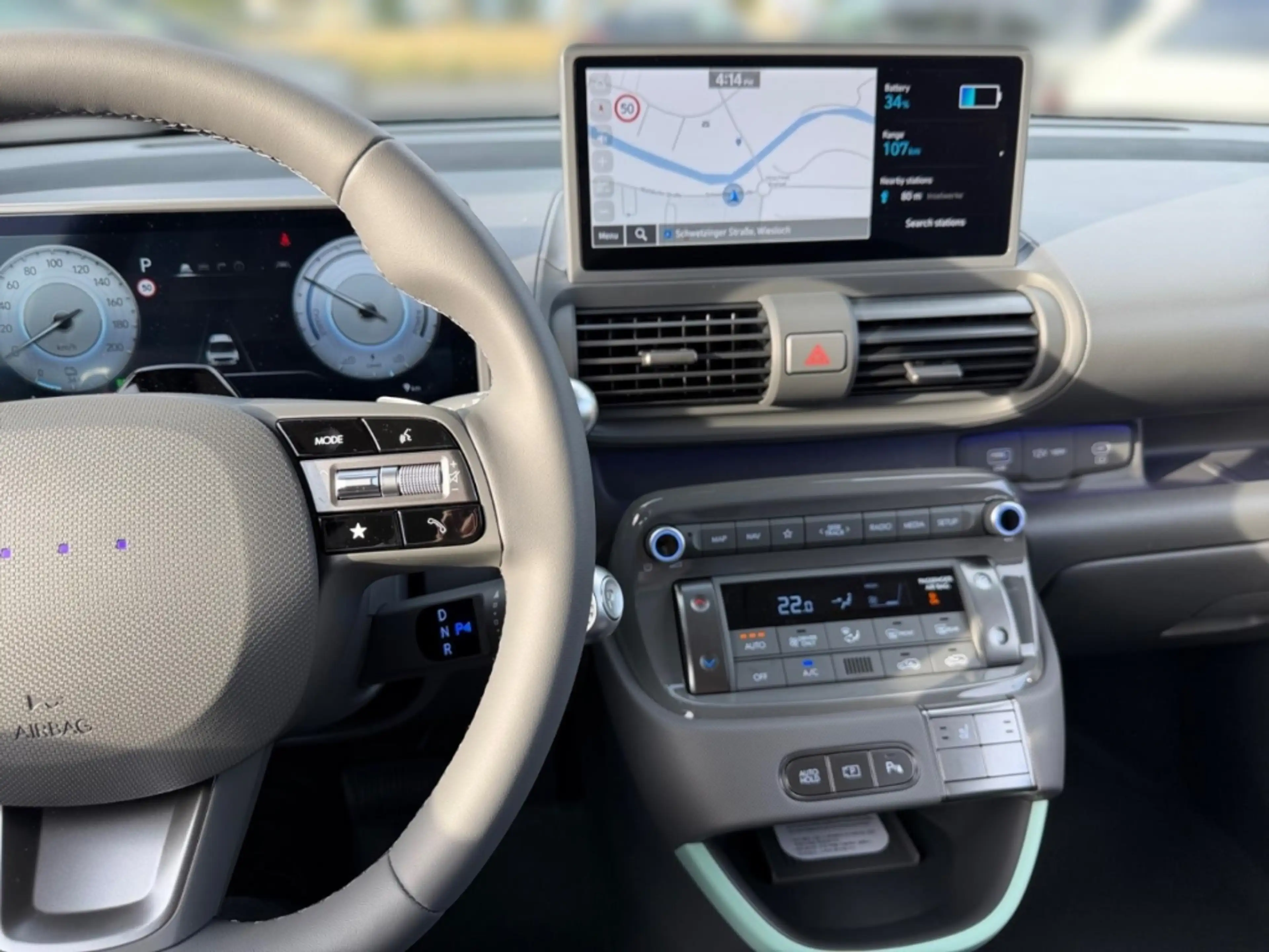 Hyundai Inster Inster*Lounge*Navi*LM*Carplay*LED*Wärmepumpe*SHZ*L — photo 9