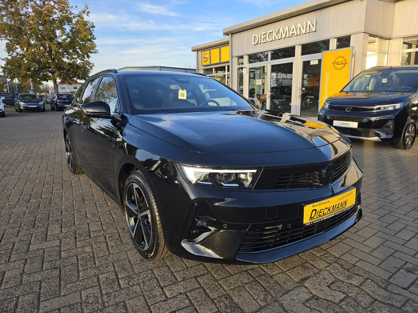 Opel Astra GS LED-Matrix AHK Navi 360°Cam SHZ PDC Schwarz - 2