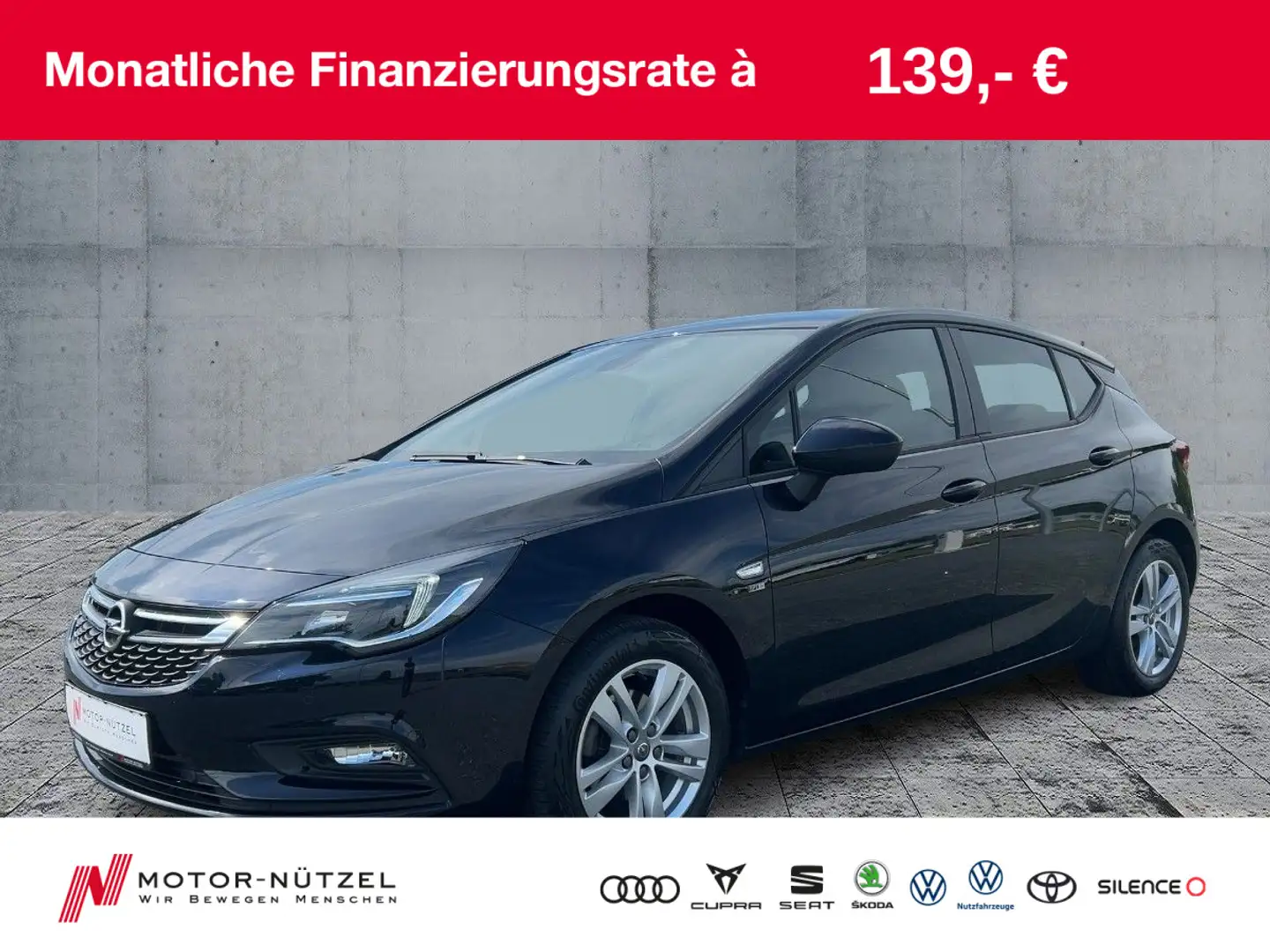 Opel Astra K 1.4 Turbo 120 Jahre AHK+SHZ+RFK+PDC+GRA Azul - 1