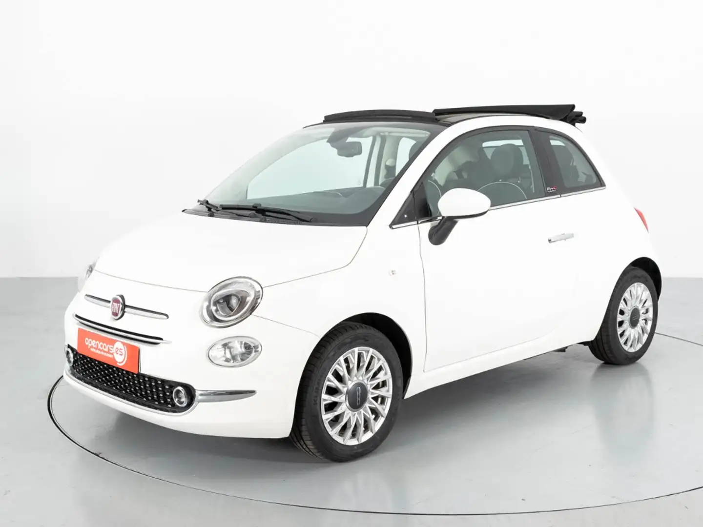 Fiat 500 C TWIN AIR TURBO 85CV LOUNGE Weiß - 1