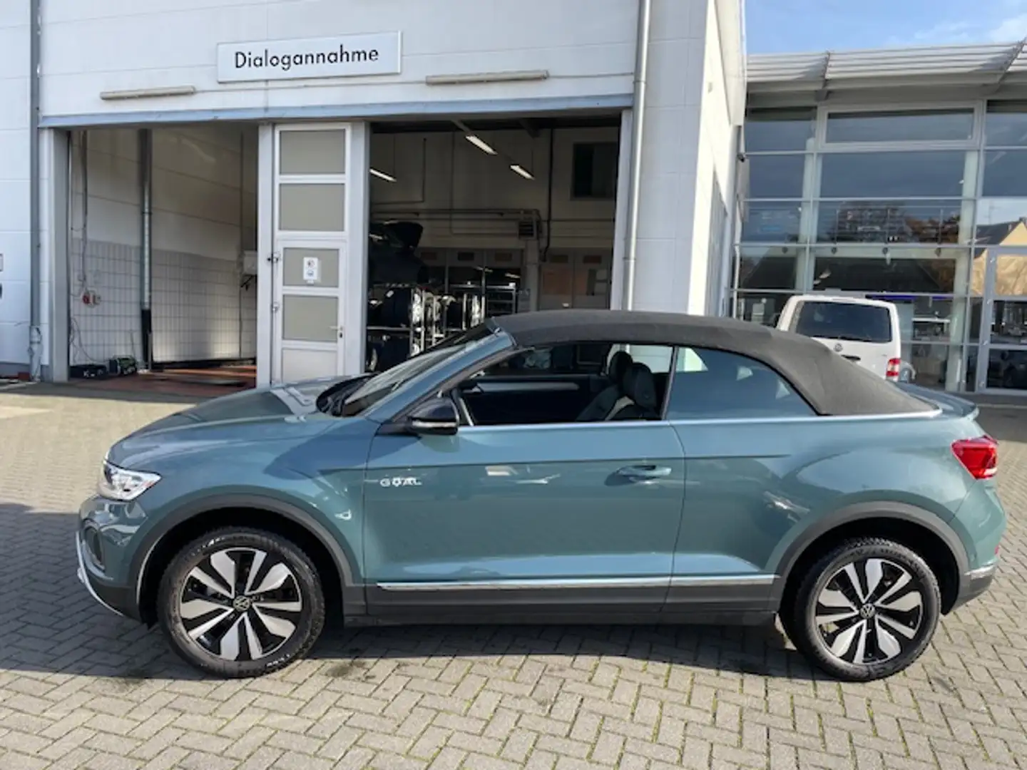Volkswagen T-Roc Cabriolet 1.5TSi Goal AHK Navi ACC SideAssist L... Bleu - 2