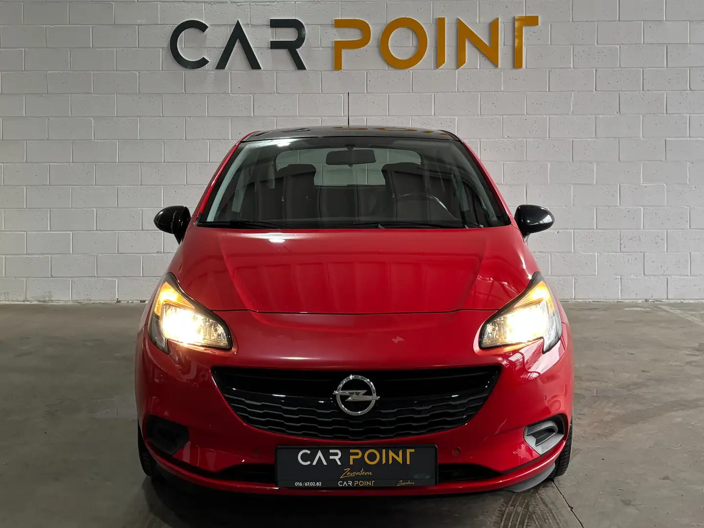 Opel Corsa 1.4i - CLIM - BLUETOOTH - GARANTIE 12 MOIS Rood - 2