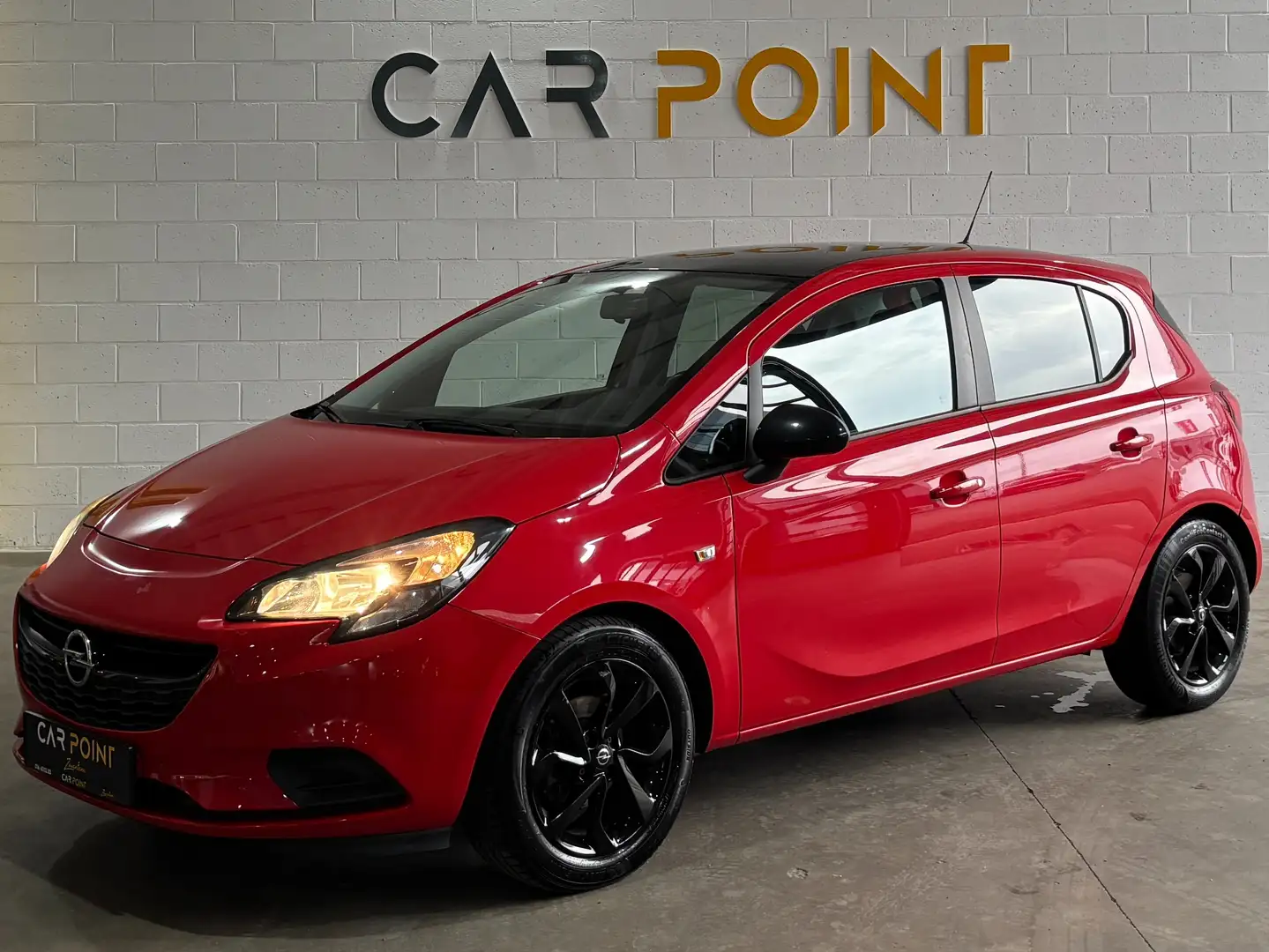 Opel Corsa 1.4i - CLIM - BLUETOOTH - GARANTIE 12 MOIS Rood - 1